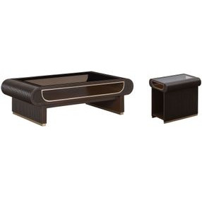 Westminster Row Medium Espresso Occasional Table Set