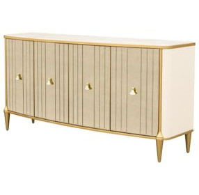 Scotts Square Light Champagne 4 Door Sideboard