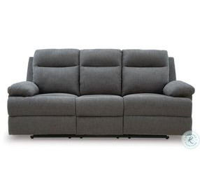 Tarrant Charcoal Reclining Living Room Set with Drop Down Table