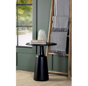 Ixia Black Stain Accent Table