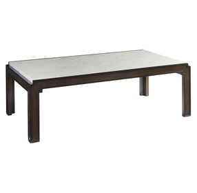 Doheny Black and Gray Rectangular Cocktail Table