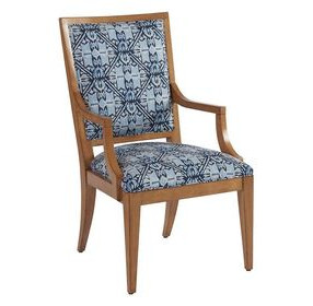 Eastbluff Blue Upholstered Arm Chair
