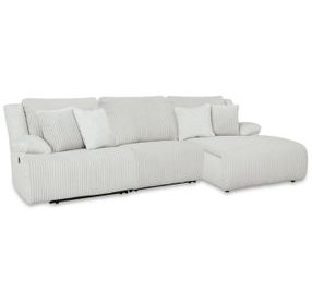 Top Tier Alloy 3 Piece Modular Reclining Sectional