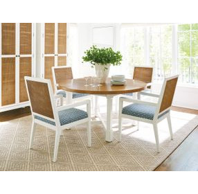 Smithcliff Blue Upholstered Arm Chair