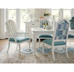 Corsica Green 26" Upholstered Arm Chair with Nailhead Trim