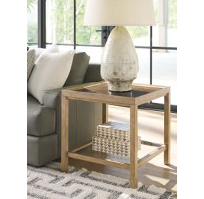 Dutton Brown Square Side Table