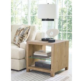 Danielson Brown Rectangular End Table