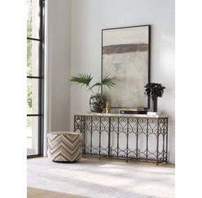 Fletcher Brown Rectangular Console Table