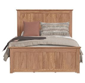 Oak Park Taupe Storage Panel Bedroom Set with 9 Drawers