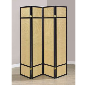 Pearce Natural 4 Panel Room Divider