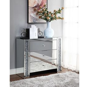 Noralie Silver and Gray 35" Console Table