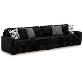 Midnight Madness Onyx Black 2 Piece Sectional
