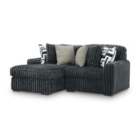 Midnight Madness Gunmetal Sectional