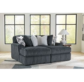 Midnight Madness Gunmetal Super Chaise
