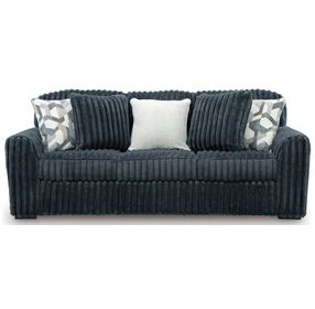 Midnight Madness Gunmetal Living Room Set
