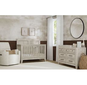 Carlson Washed Linen Convertible Crib