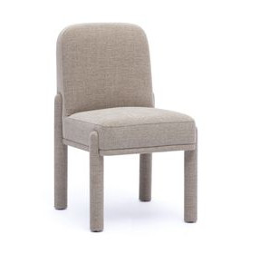 Martina Tan Performance Fabric Upholstered Dining Chair