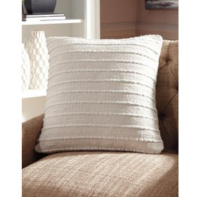 Theban White Accent Pillow