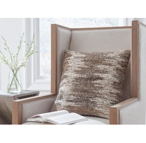 Nealton Brown and White Accent Pillow