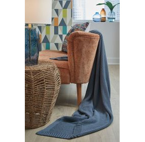 Gayelery Blue Throw Set of 3