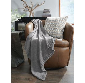 Anawood Gray Throw