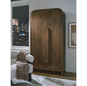 Thoren Medium Brown 2 Door Accent Cabinet