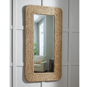 Norigan Natural Rectangular Floor Mirror