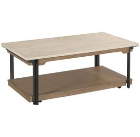 Topaz-Hamilton Topaz Beige and Black Occasional Table Set