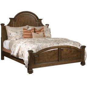Allenby Rich Hazelnut Panel Bedroom Set