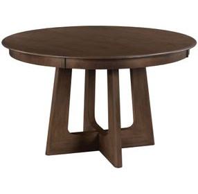 Kafe Mocha 54" Round Dining Table