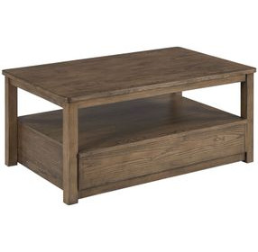 Costa Way Hamilton Deep Brown Rectangular Coffee Table