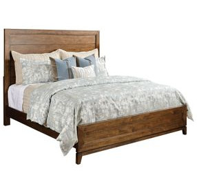 Schafer Warm Brunette Panel Bedroom Set
