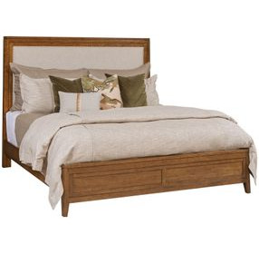 Affinity Cherry Upholstered Panel Bedroom Set