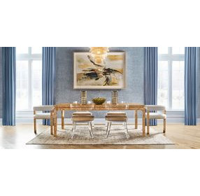 Adams Brown 86" Rectangular Dining Room Set