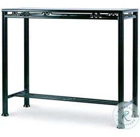 Augustine Tempered Glass And Litchfield Green Bar Table Set