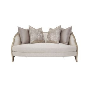 Malibu Crest Cloud White Loveseat