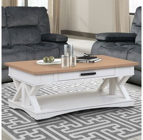 Nantucket Cotton Cocktail Table
