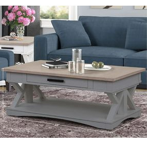 Americana Modern Dove Cocktail Table