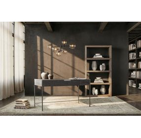 Outline Charcoal 56" Rectangular Desk