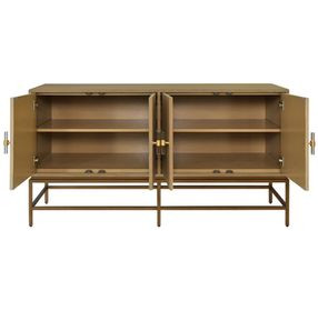 Ariel Cerused Oak 4 Door Buffet