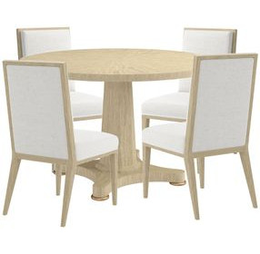 Eave Sundrenched Oak Round Dining Room Set