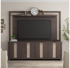 Ascent Dark Chocolate 90" Entertainment Center