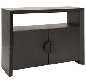 Aspen Black 42" Console Table
