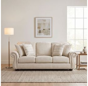 Attleboro Beige 85" Sofa