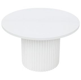 Auden White 60" Round Dining Table