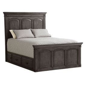 B09862 Gray Panel Storage Bedroom Set