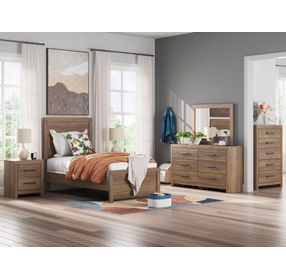 Ryderton Auburn Rectangular Dresser Mirror