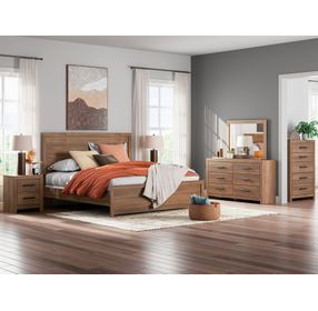 Ryderton Auburn King Panel Bed