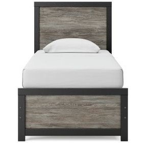 Ryderton Black and Gray Youth Panel Bedroom Set