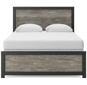 Ryderton Black and Gray Panel Bedroom Set